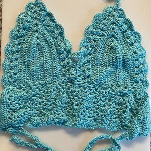 Crotchet Halter Top - One Size